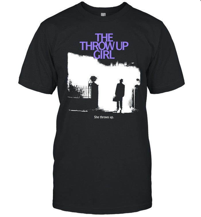 Alex Pardee The Throw Up Girl She Throws Up Shirt