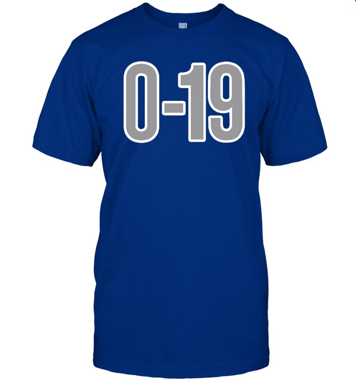 Funny Celebrate Georgetown's Record 0 19 T Shirt