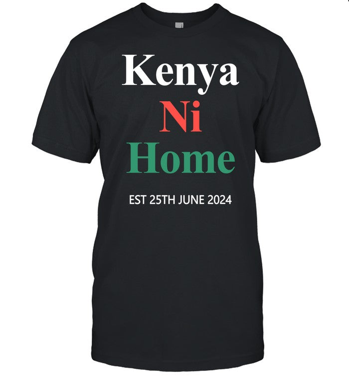 Kenya Ni Home Est 25Th June 2024 Shirt