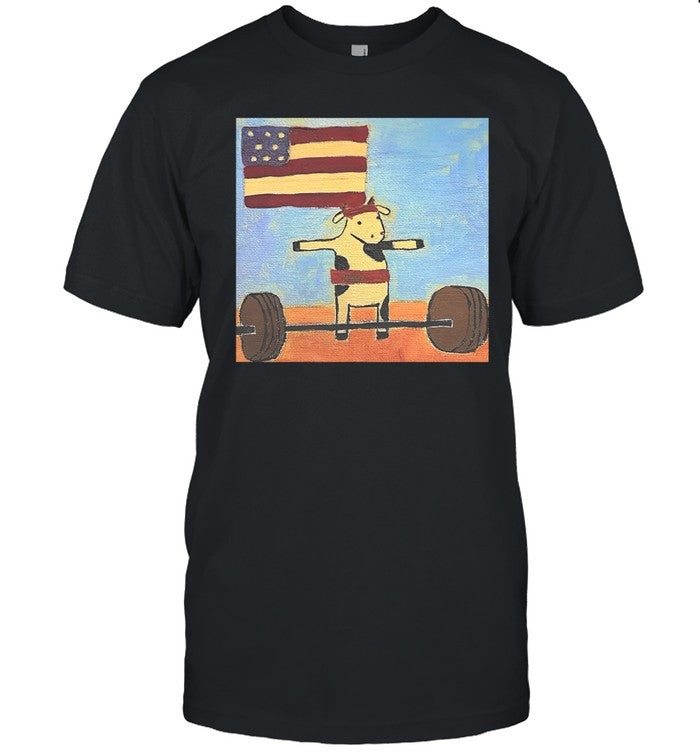 Leanbeefpatty Wearing Deadlifting Beef Shirt