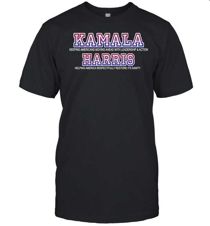 From Childless Cat Ladies Kamala For President Leadership Action & Restoring Sanity Tee