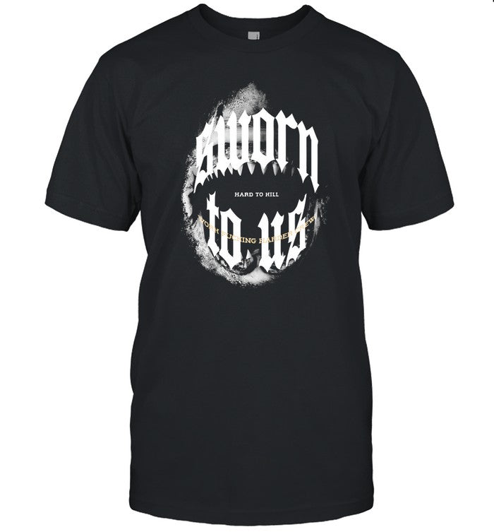 Doknowsworld Wearing Sworn To Us Predator Shirt