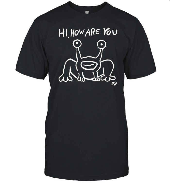 Hi How Are You Frog Mural T Shirt