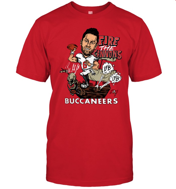 Fire The Cannons Buccaneers Tee Shirt