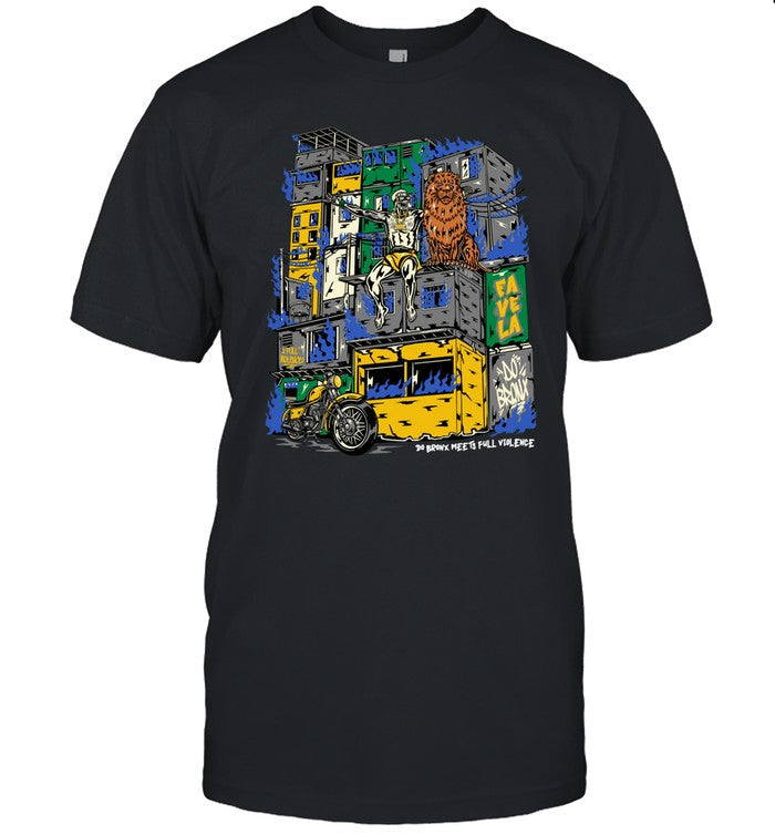 Charles Oliveira X Full Violence From The Favelas Hoodie