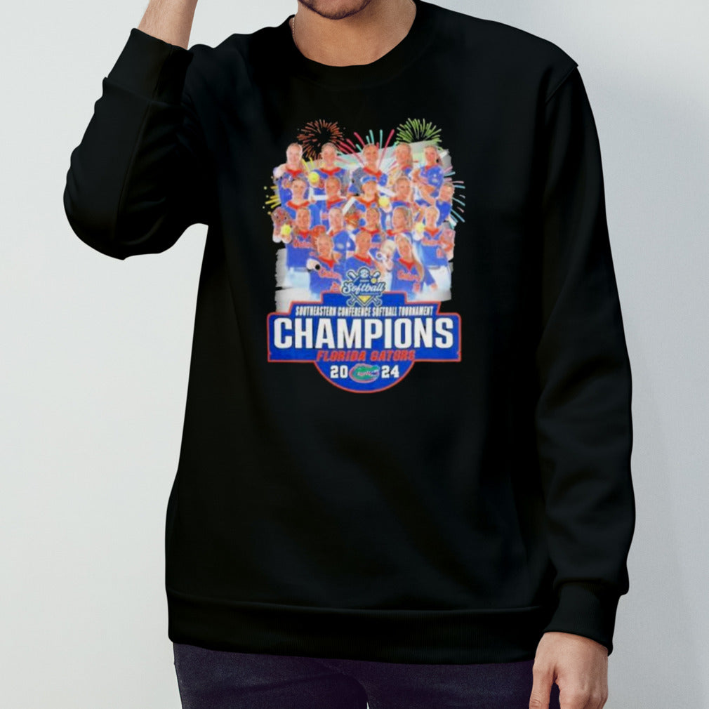 2024 Southeastern Conference Softball Tournament Champions Florida Gators Team Shirt