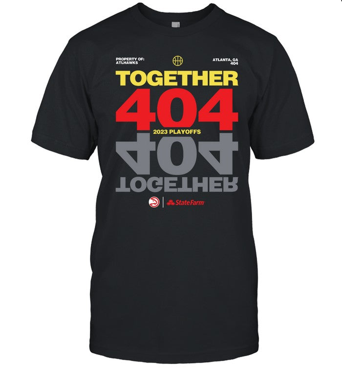 Atl Vs Bos Together 404 2023 Playoffs Shirt