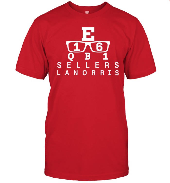 Lanorris Sellers E 16 Qb1 Lanorris Sellers Eye Chart Shirt