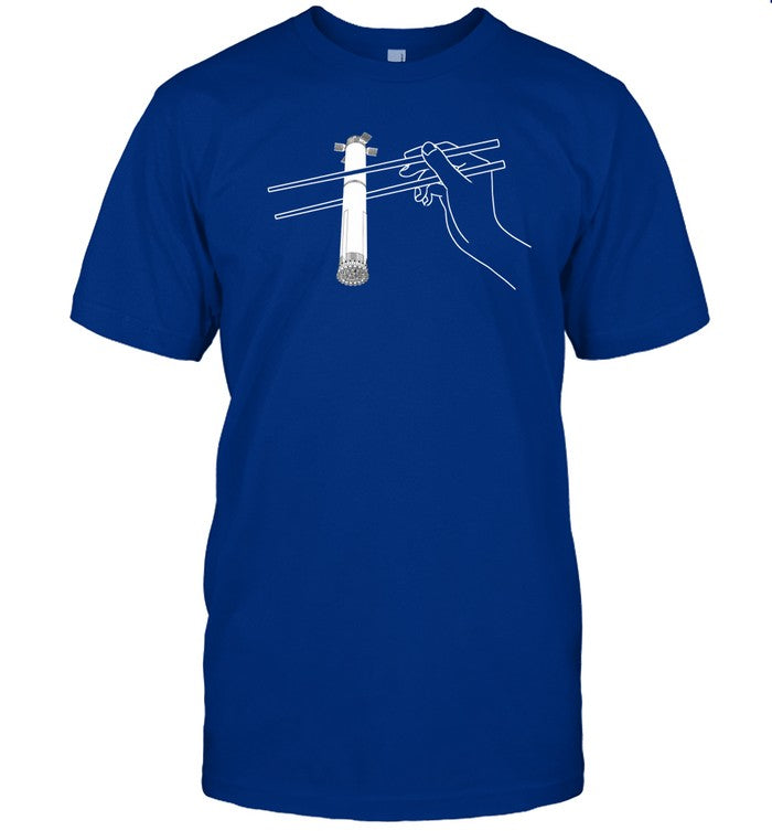 Spacex Super Heavy Starship Booster Chopsticks Science Space Shirt