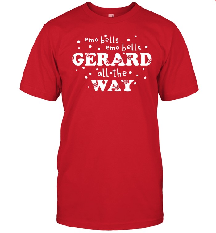 My Chemical Romance Emo Bells Emo Bells Gerard All The Way Shirt