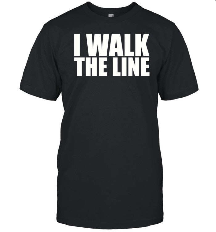 Dmcintyrewwe Drew Wearing A I Walk The Line Shirt