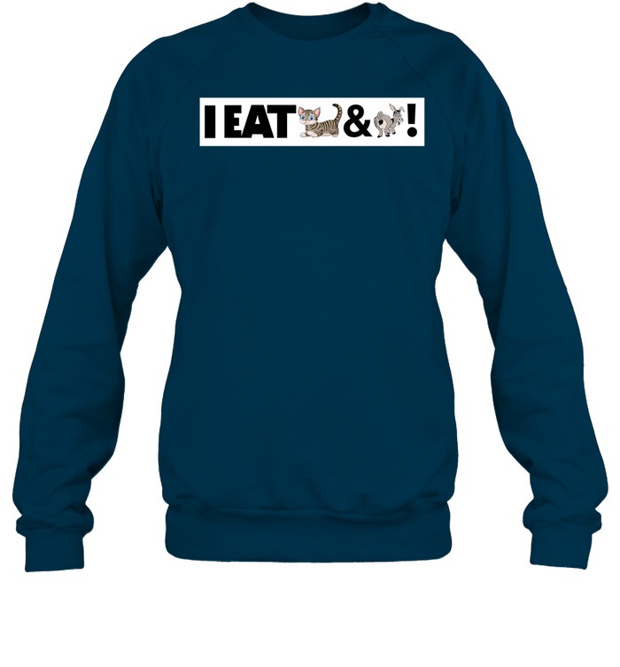 I Eat Cat And Donkey Hoodie