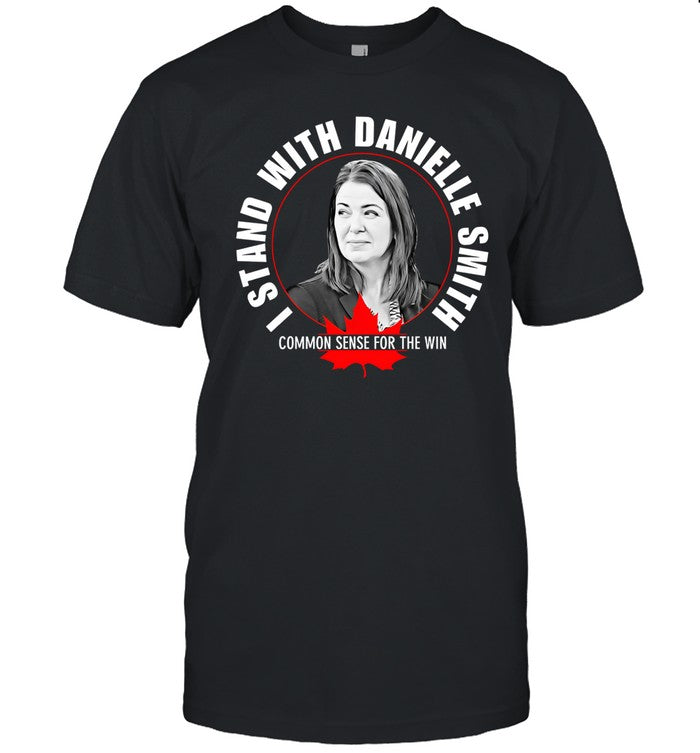 I Stand With Danielle Smith Bella Canvas Signature Shirt