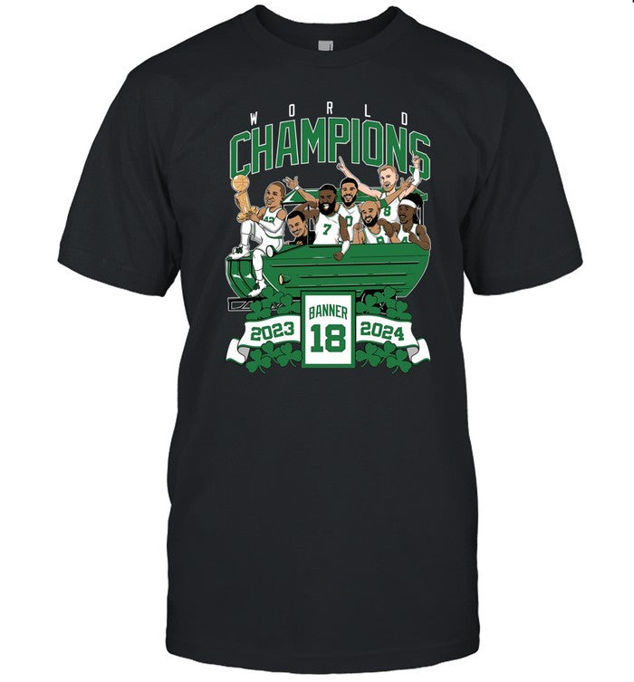 World Champion Banner 18 Duckboat T Shirt