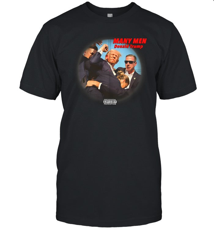 Many Men Donald Trump Shirt