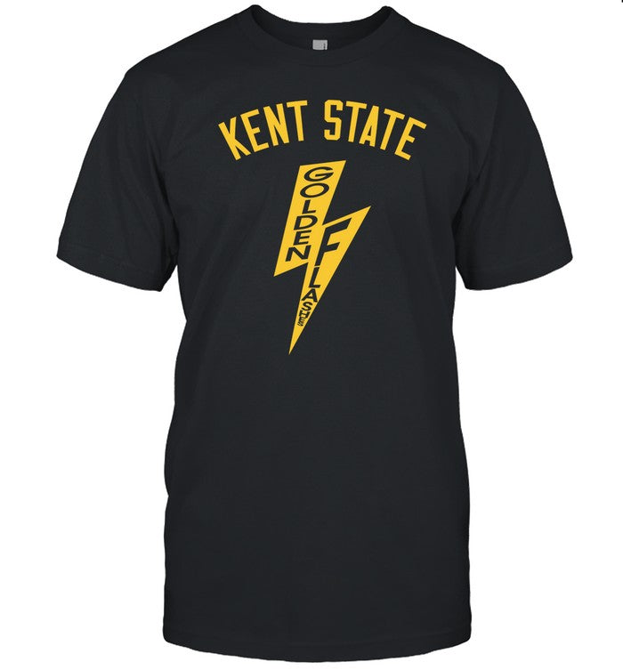 Julian Edelman Wearing Kent State Golden Flashes Tee Shirt
