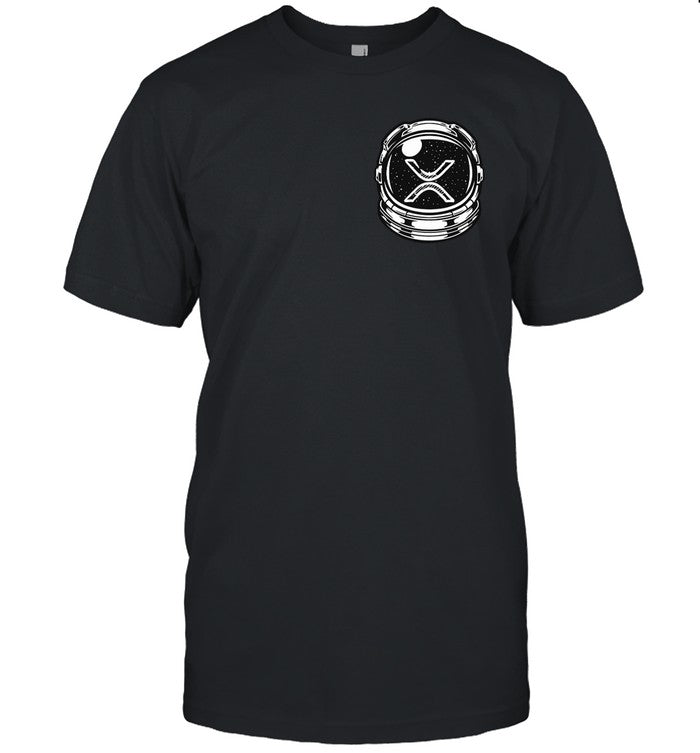 Lyndsey Wearing Xrp Moon Boy Shirt