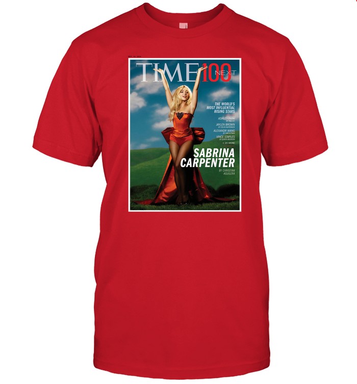 Sabrinacarpenter Time 100 Next The World's Most Iuential Rising Stars Sabrina Carpenter Tee