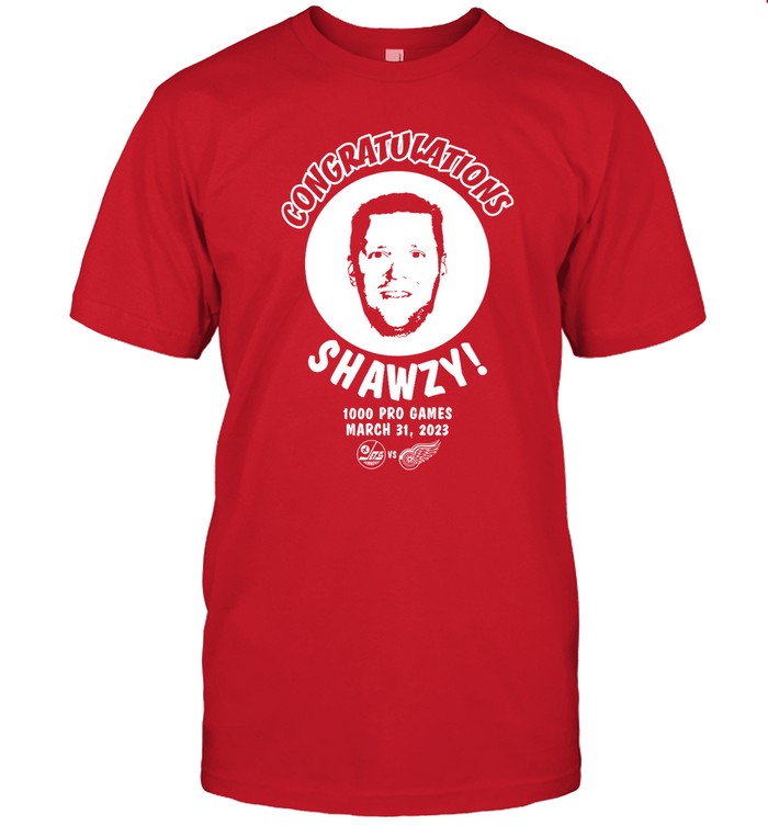 Brad Shaw Congratulation Shawzy 1000 Pro Games March 31 2023 Shirt
