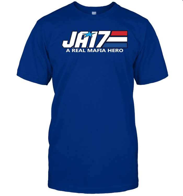 Eric Wood Wearing Ja17 A Real Mafia Hero Shirt