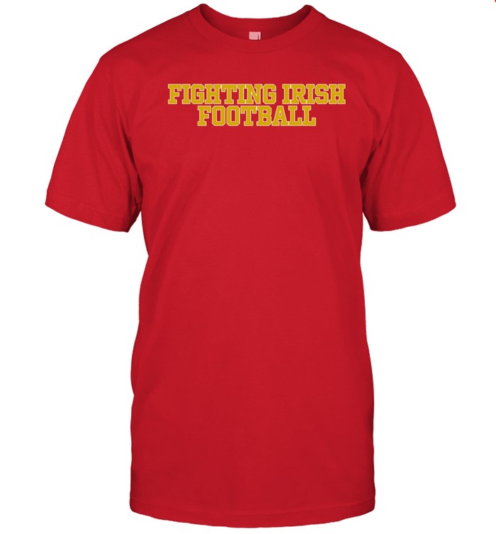 Fighting Irish Football T Shirt