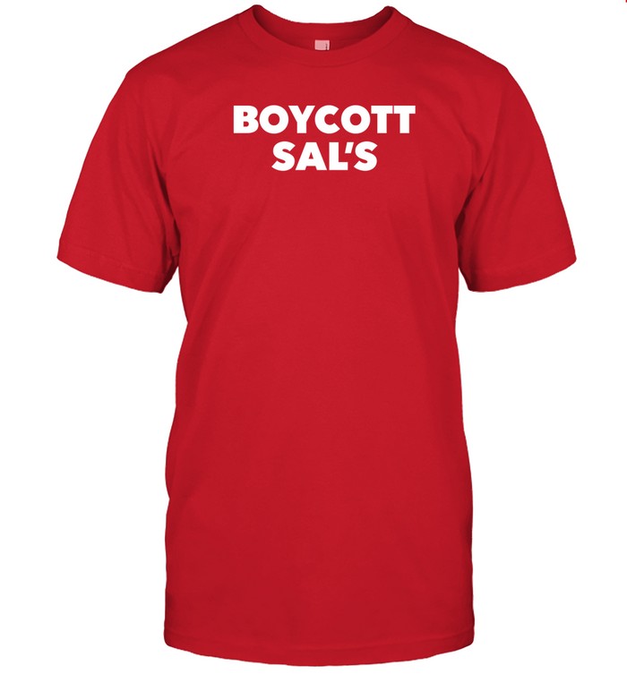 Nick Bosa Wearing Boycott Sal's Shirt