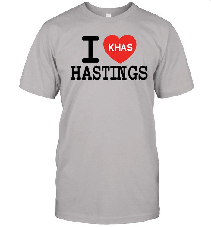 Khas Radio I Love Khas Hasting Shirt