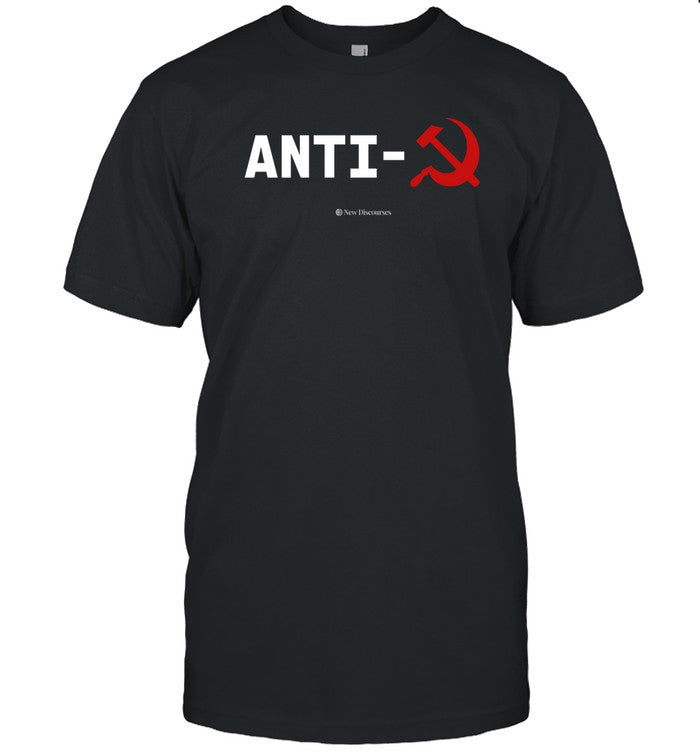 James Lindsay Wearing Anti-Communist Symbol New Discourses Shirt