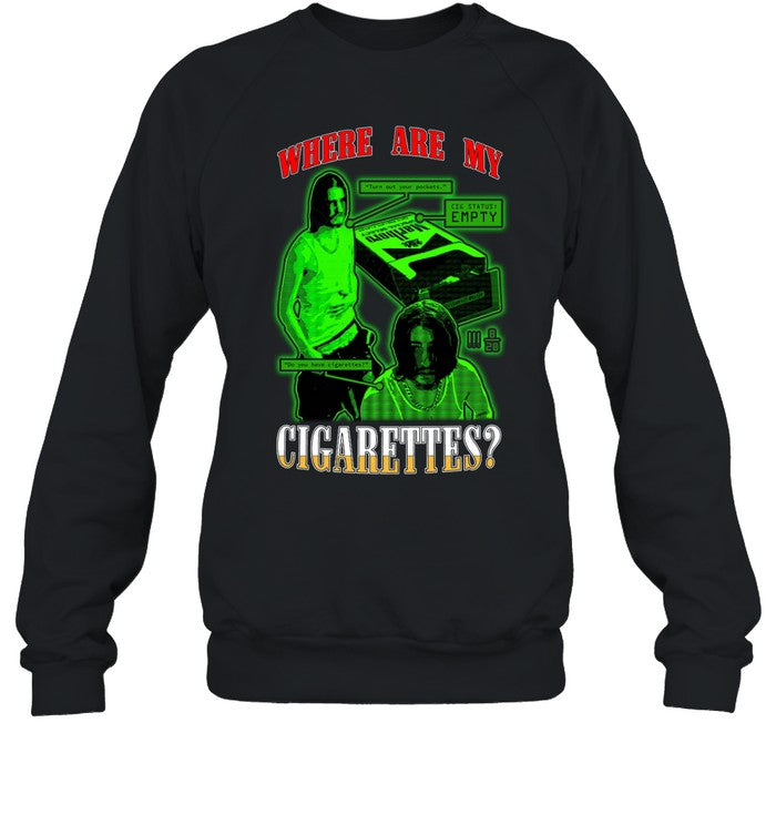 Fishtanklive Where Are My Cigarettes Hoodie