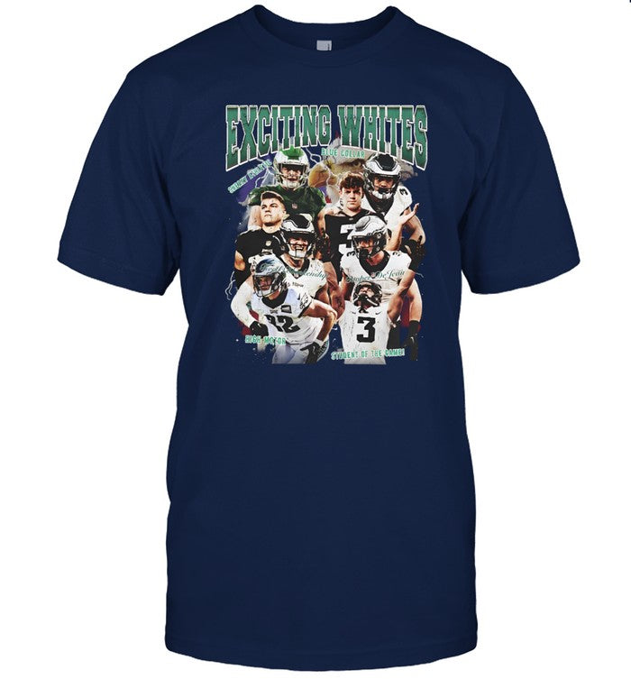 Exciting Whites Reed Blankenship & Cooper Dejean Eagles Shirt