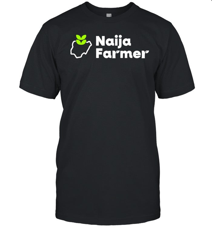Nig_Farmer Wearing Naija Farmer Tee