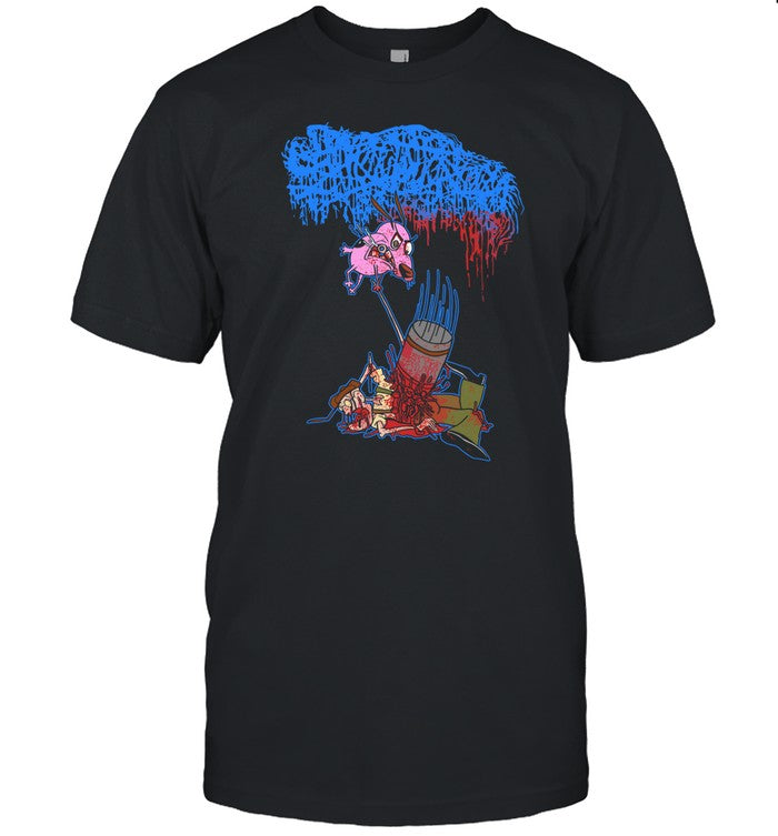 Moribund Art Sanguisugabogg Stupid Dog Shirt