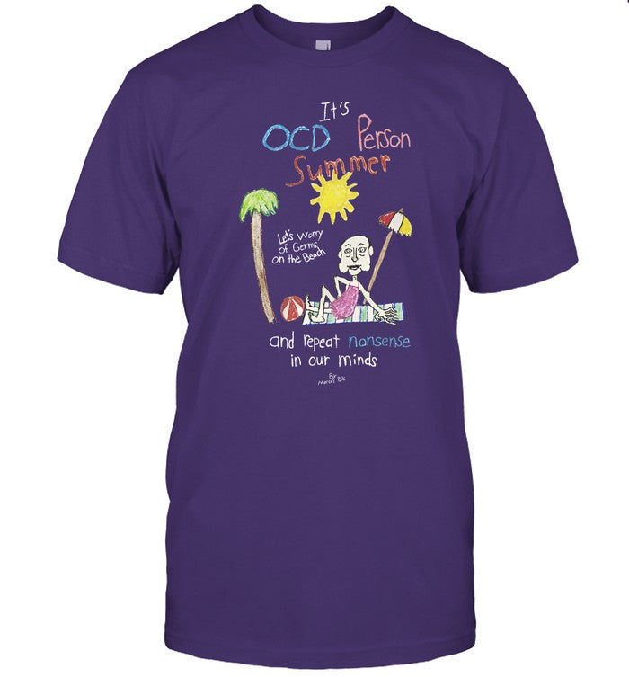 Limited Ocd Person Summer Purple Shirt