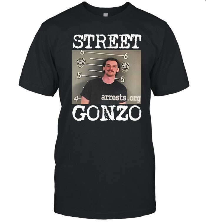 Scary Gary Gary's Ugly Mug Street Gonzo Shirt