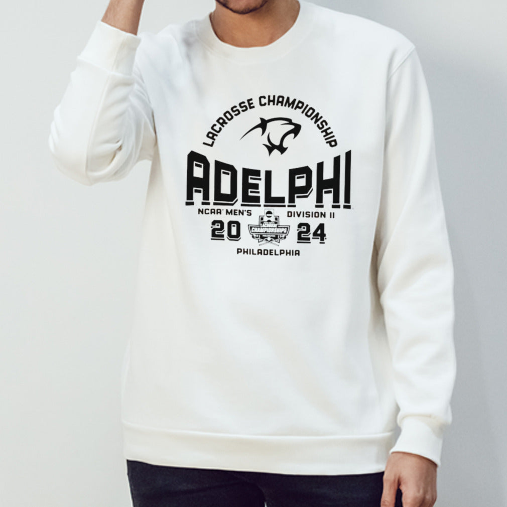 Adelphi Panthers 2024 NCAA Division II Menรขโฌโขs Lacrosse Championship Philadelphia shirt