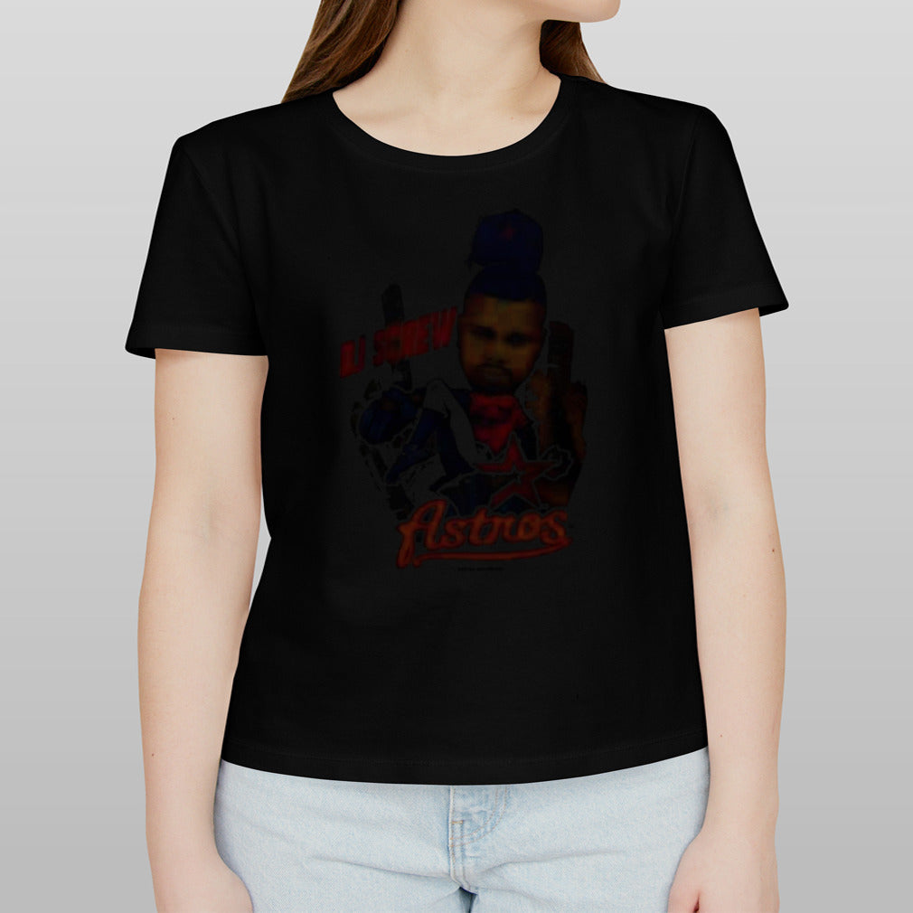 Astros x DJ Screw T-shirt