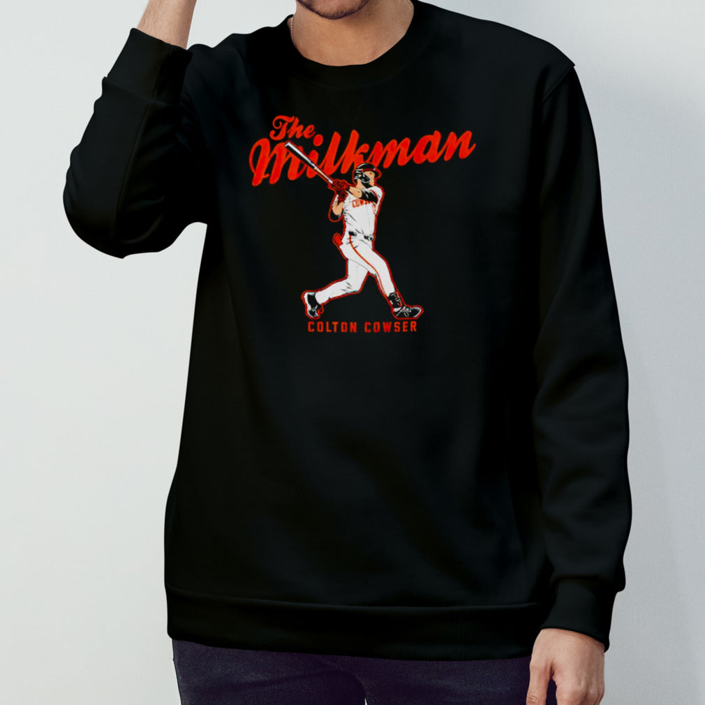 Baltimore Orioles Colton Cowser The Milkman shirts