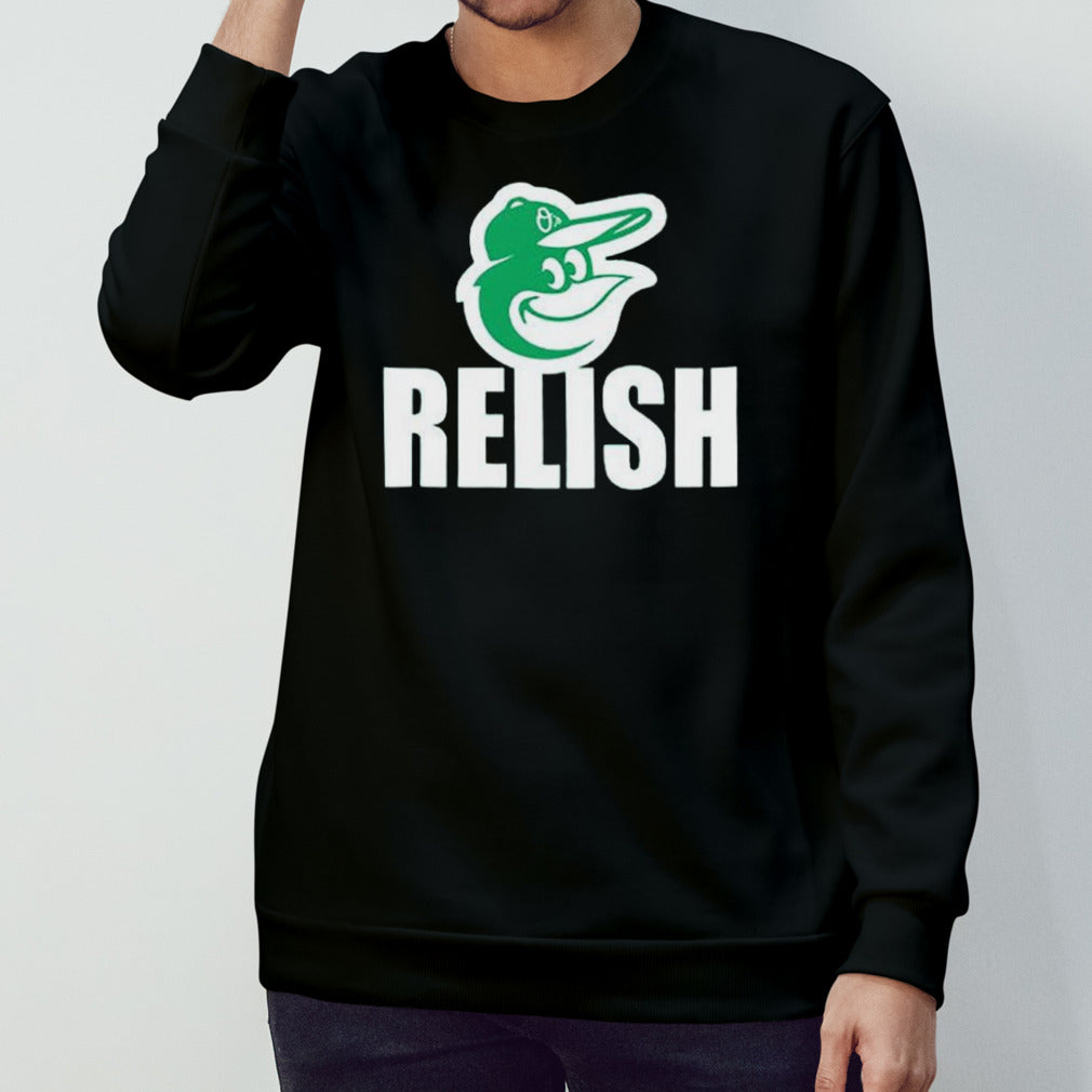 Baltimore Orioles Relish Hot Dog Race Shirts