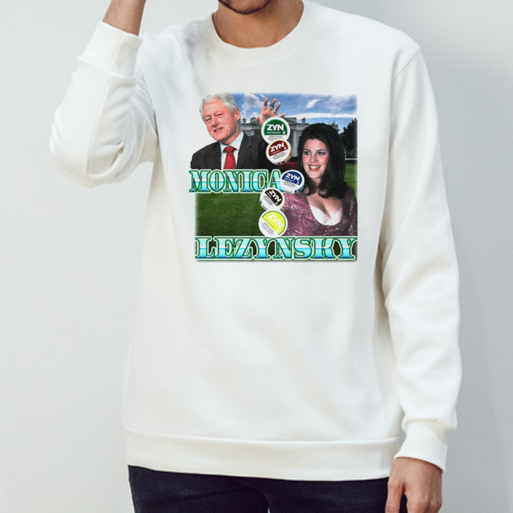 Bill Clinton and Monica Lewinsky ZYN shirts