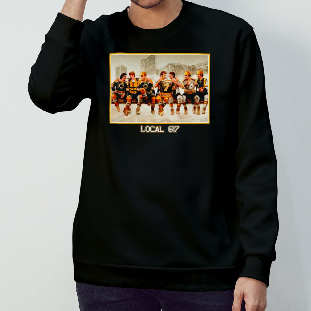 Boston Celtics Local 617 Hockey sirts