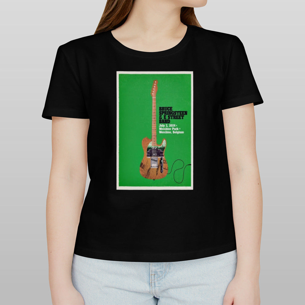 Bruce Springsteen And E Street Band Jul 2 2024 Werchter Park Werchter Belgium Poster Shirt