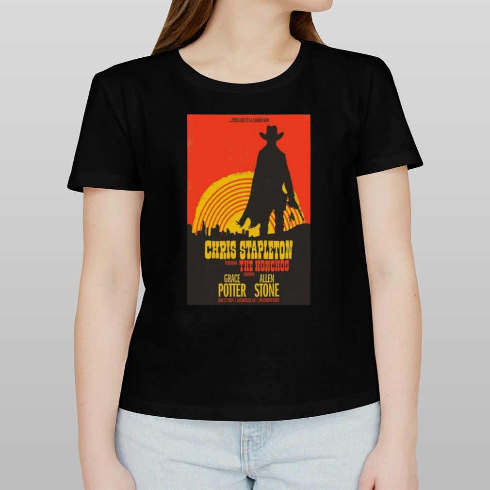 Chris Stapleton June 27 2024 Hollywood Bowl Los Angeles CA Poster Shirt