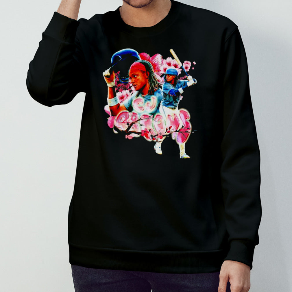 Cj Abrams Washington Nationals flowers shirt