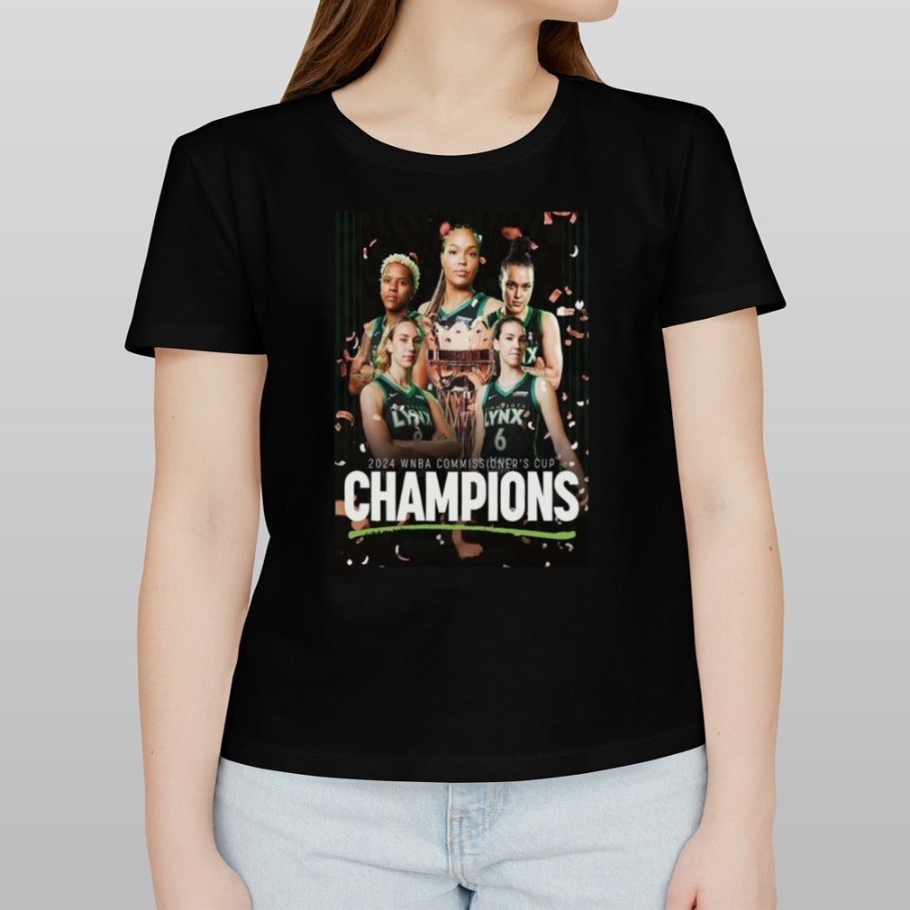 Congrats Minnesota Lynx 2024 Champions WNBA Commissioner’s Cup T-shirt