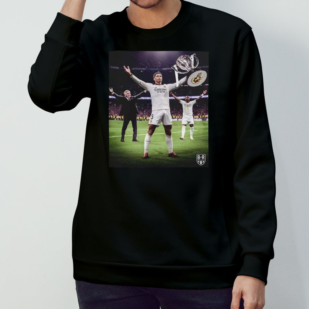 Congrats Real Madrid With Carlo Ancelotti Champions Of Spain La Liga 2024 Unisex T-Shirt