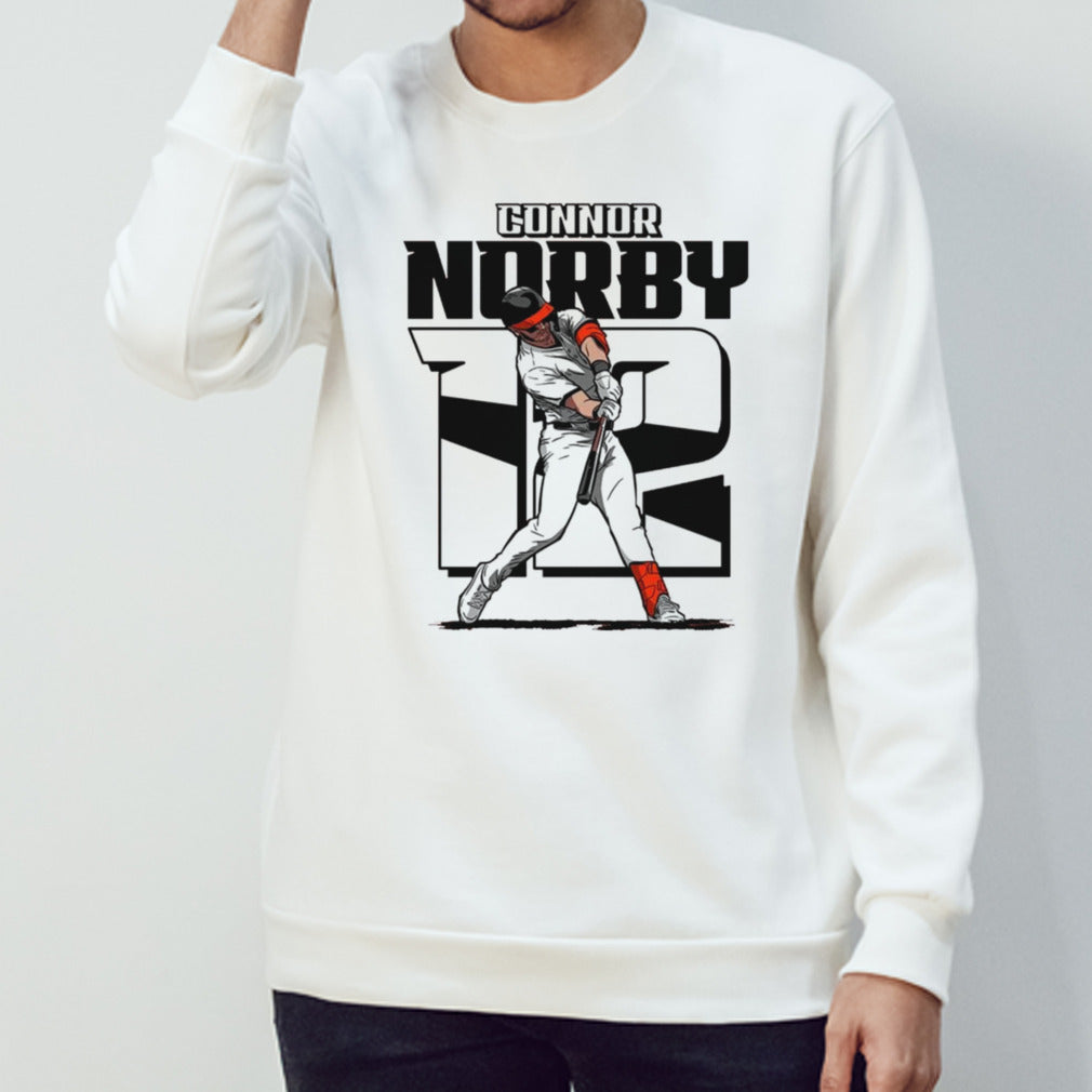 Connor Norby Baltimore Orioles 12 player shirt