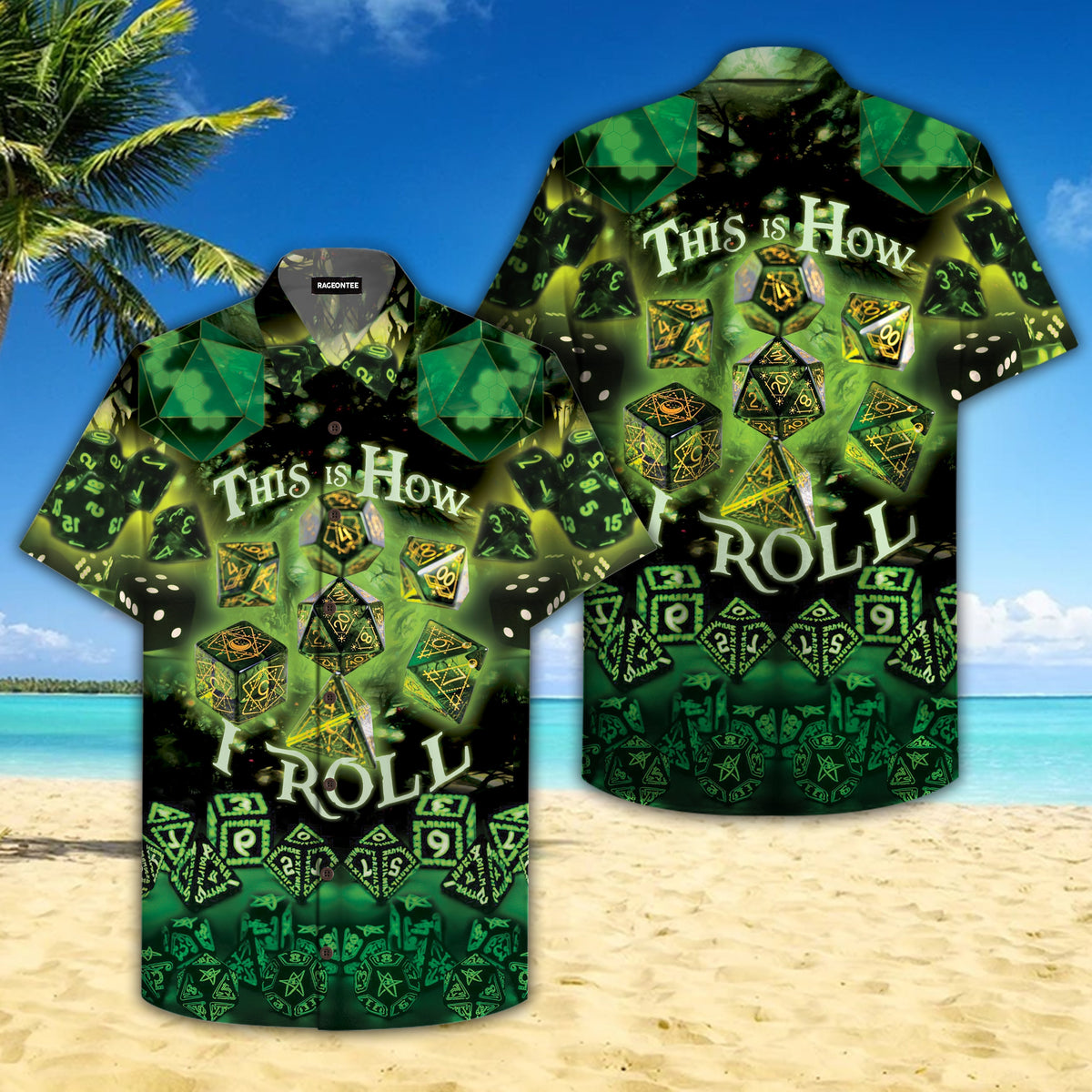 DD This Is How I Roll Hawaiian Shirt Hw4216