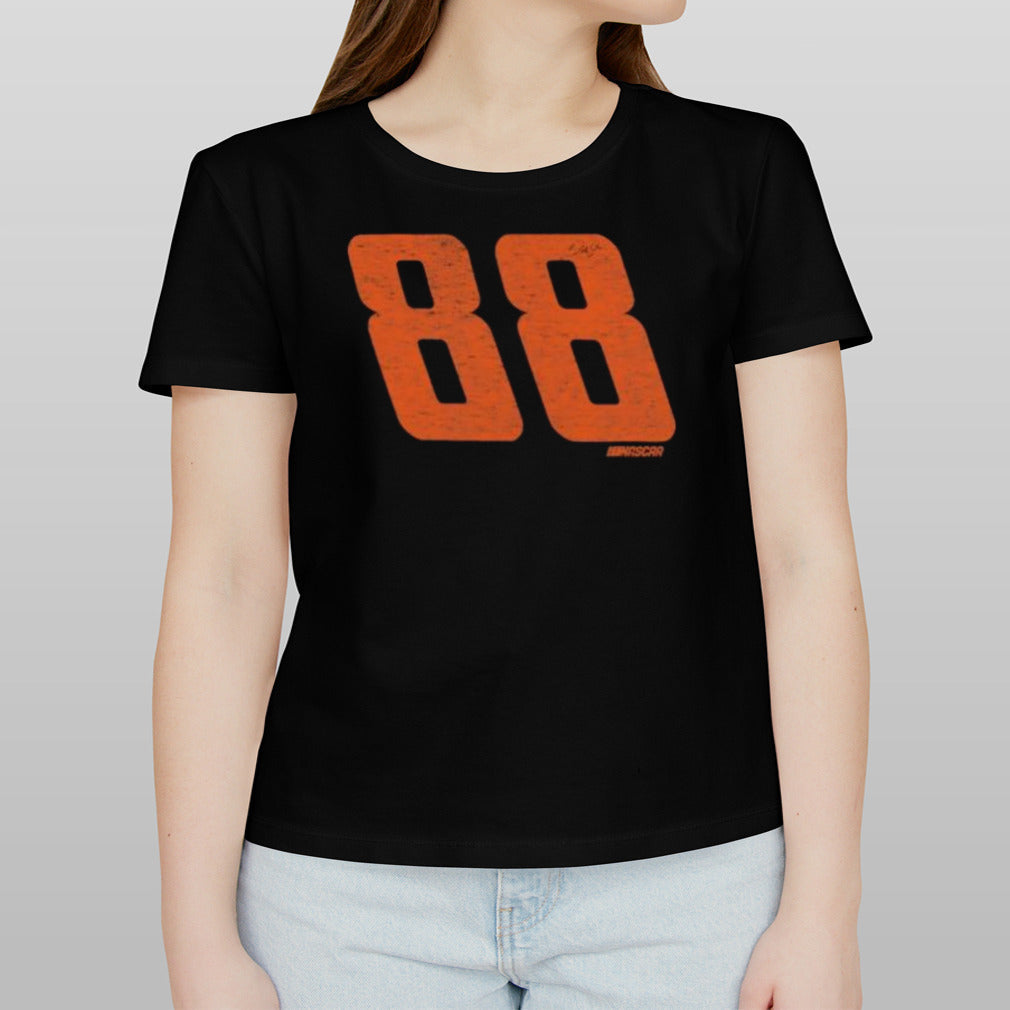 Dale Earnhardt Jr. ’47 Black Driver #88 Franklin T-Shirt