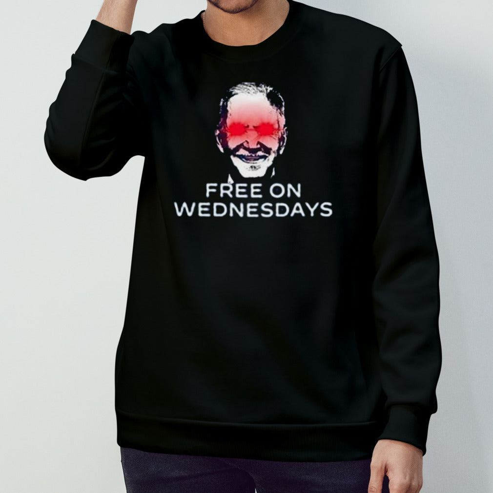 Dark Biden Free On Wednesdays T-shirt