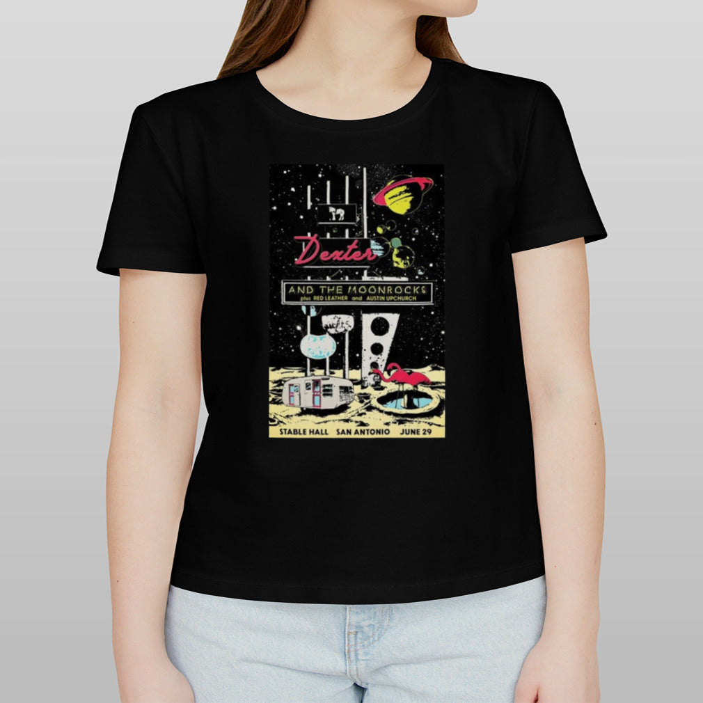 Dexter And The Moonrocks Jun 29 2024 Stable Hall in San Antonio TX Poster Shirt